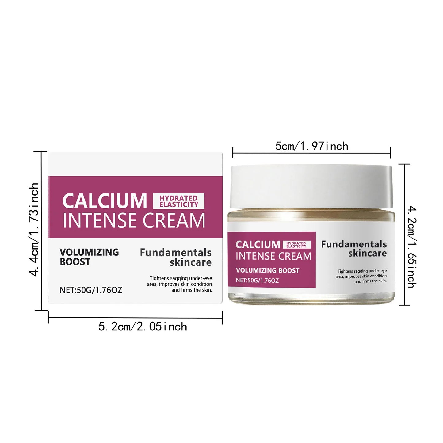 Calcium Firming Face Cream – Collagen & Hyaluronic Acid