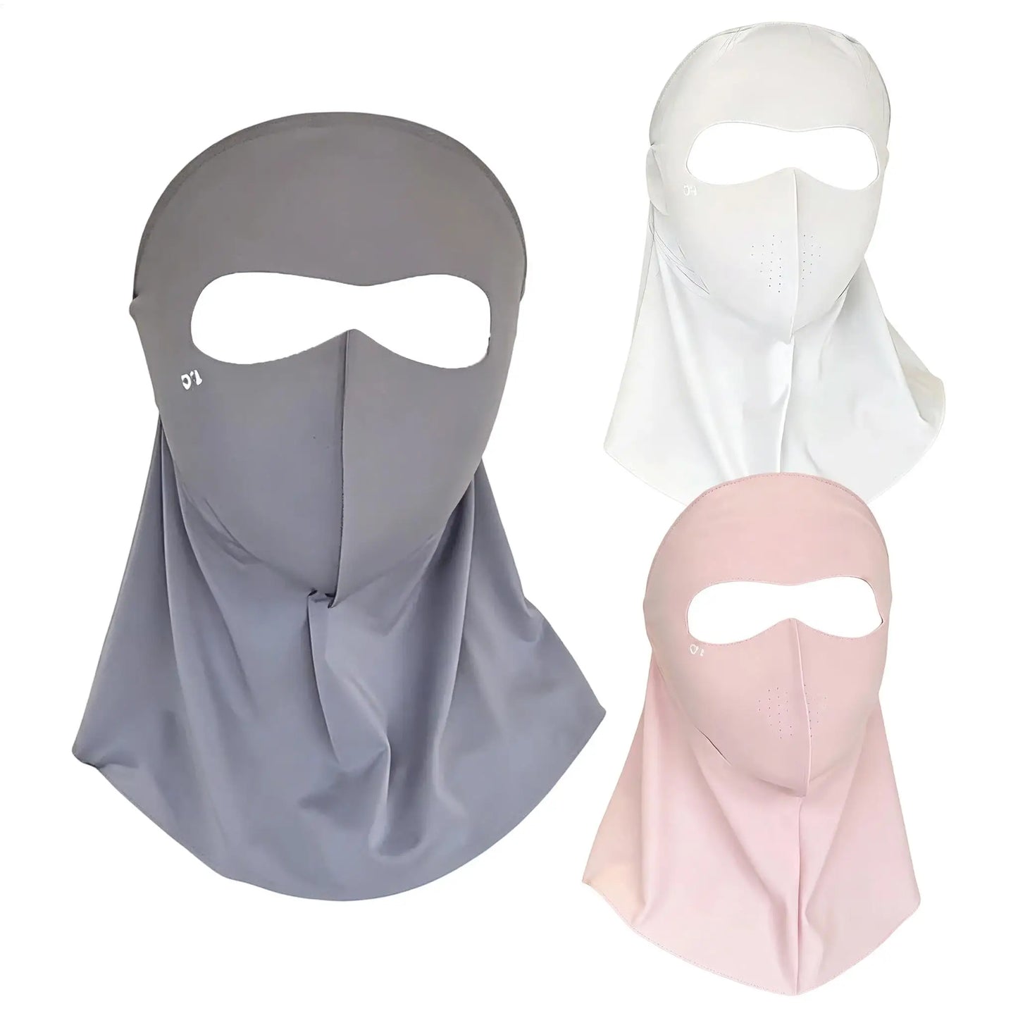 UPF 50+ Ice Silk Sun Face Cover & Neck Gaiter | Breathable