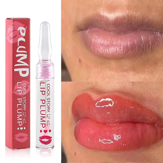 LAIKOU Lip Plumping Serum – Volumising & Nourishing Lip Oil Lip Plumping Serum Oasis Select A