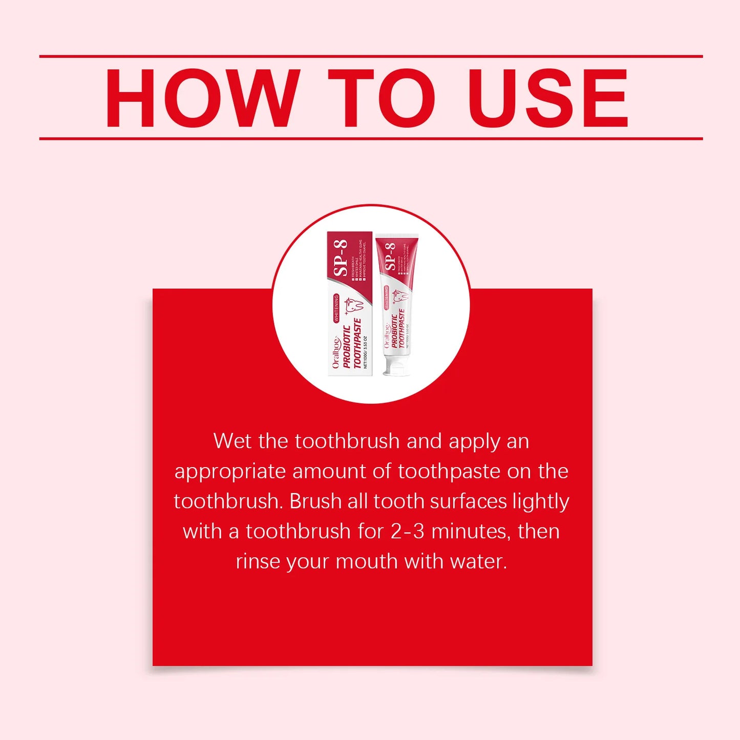 Oralhoe Probiotic Toothpaste | Enamel, Gums & Fresh Breath