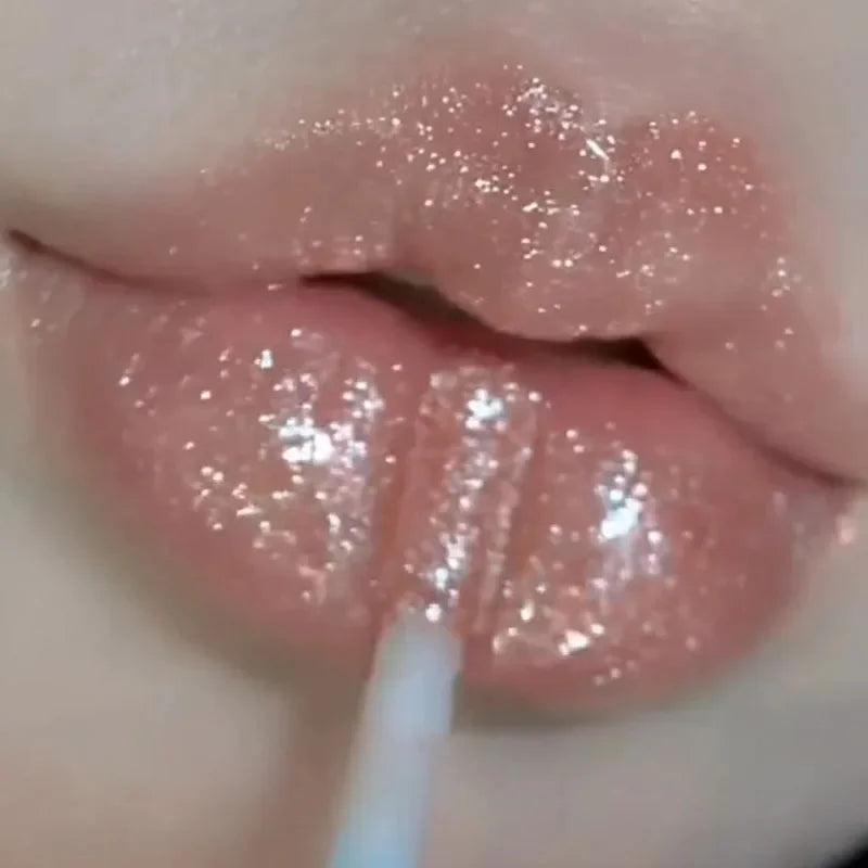 DIKALU Diamond Glitter Lip Gloss – 5 Colors, Waterproof Shimmer