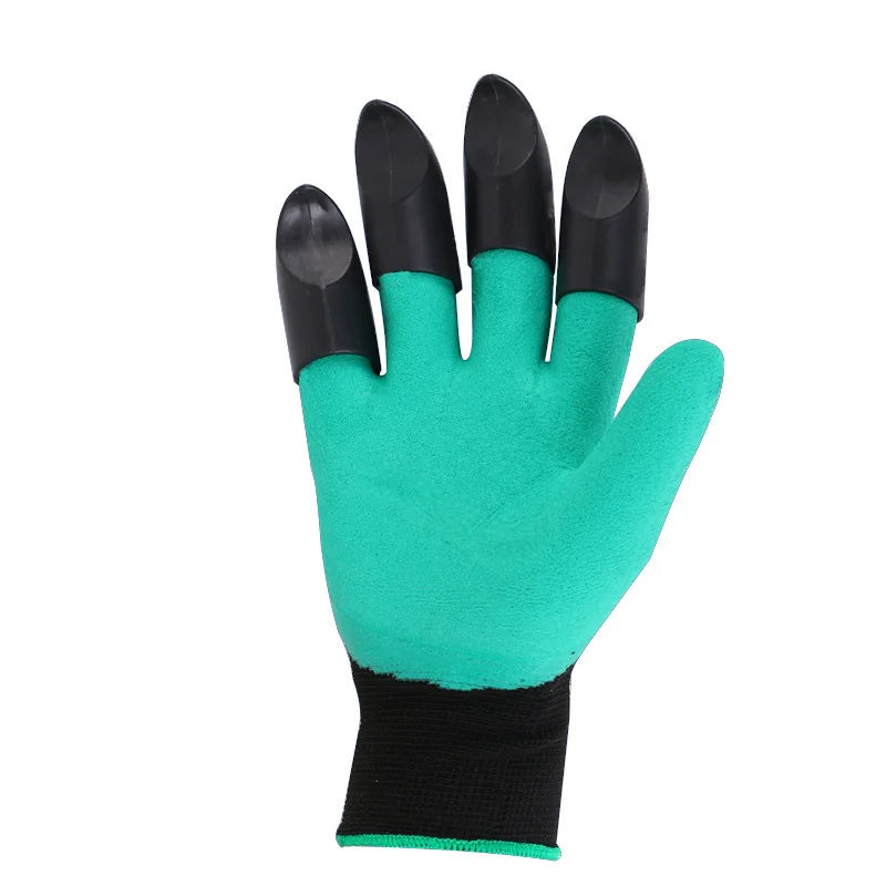 Digging Gloves, Gardening, Dipping, Labor, Claws, Vegetable Flower Planting and Grass Pull Gloves with Claws Work Gloves Peaceful Pleasures Health and Wellness