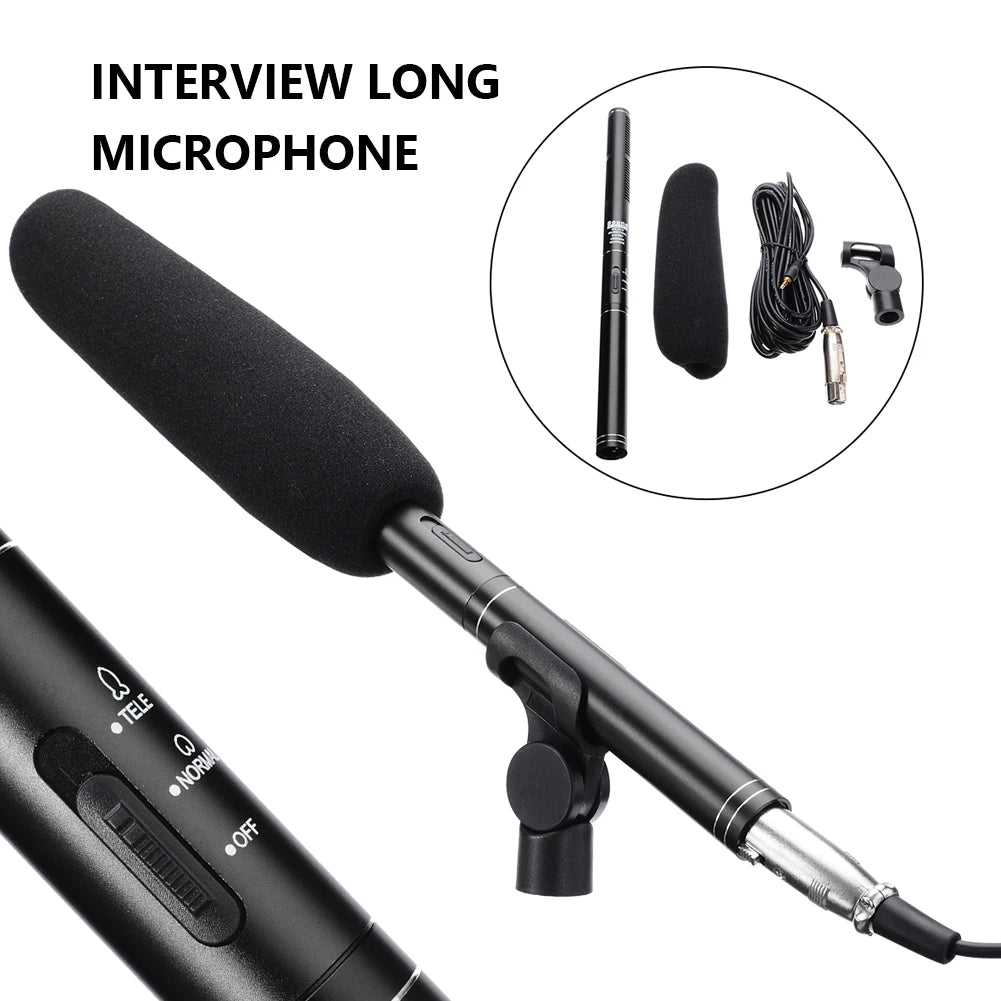 Vioce Recording Conference Interview Microphone Recording Live Mic Interview for DSLR Camera Video Camcorder Peaceful Pleasures Health and Wellness