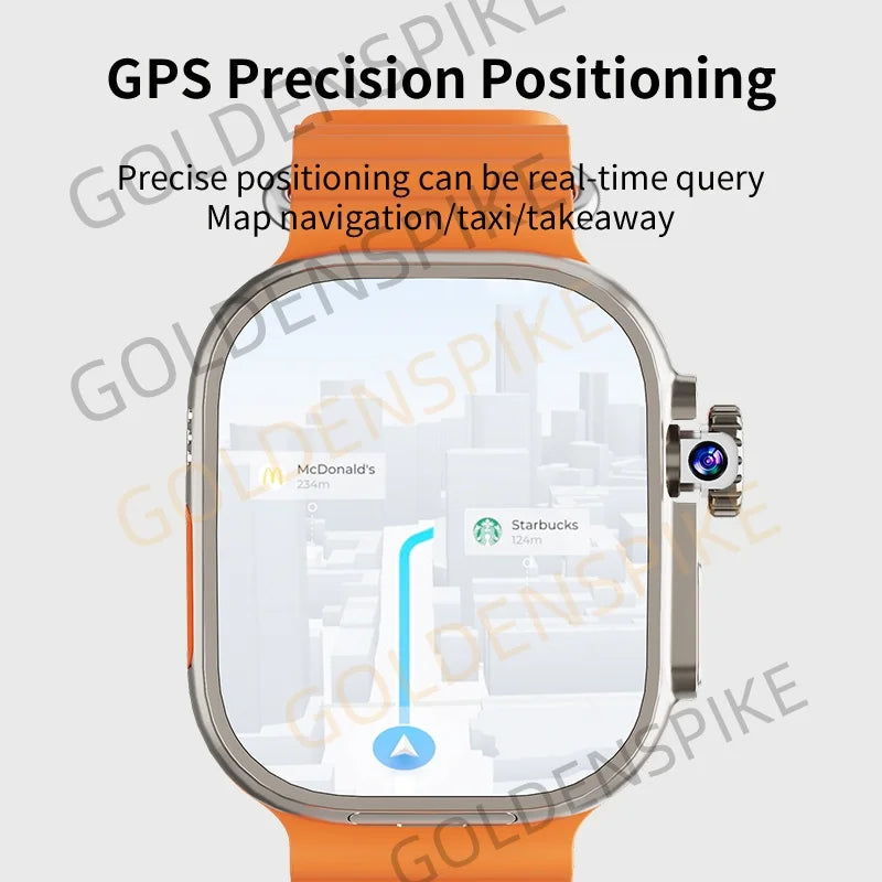 ZestBolt S10 Ultra MAX 4G Android Smartwatch | AMOLED GPS NFC