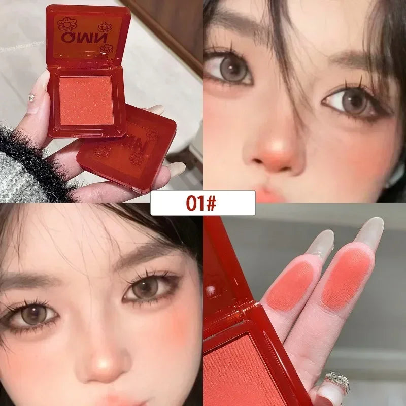 Matte Monochrome Blush Powder – Peach, Tomato & Nude Rouge