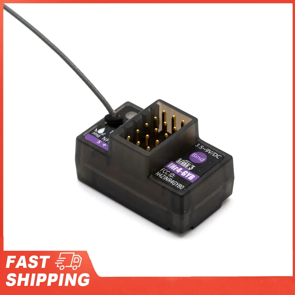 Flysky 4 Channels Noble NB4 Gyro Receiver INr4 GYB Lite Radio