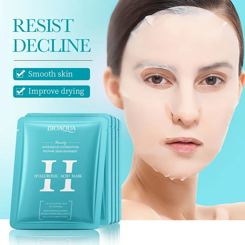 BIOAQUA Snail Hyaluronic Acid Retinol Face Mask 10pcs