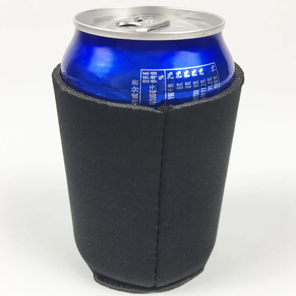 10-Pack Neoprene Can Cooler Sleeves | Collapsible Insulated Holders