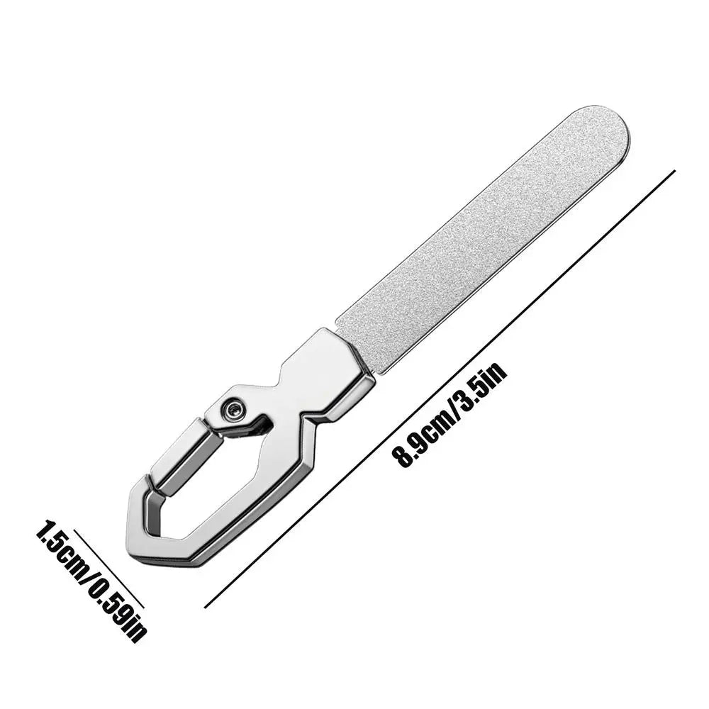 Double-Sided Stainless Steel Nail File | Reusable Manicure Tool
