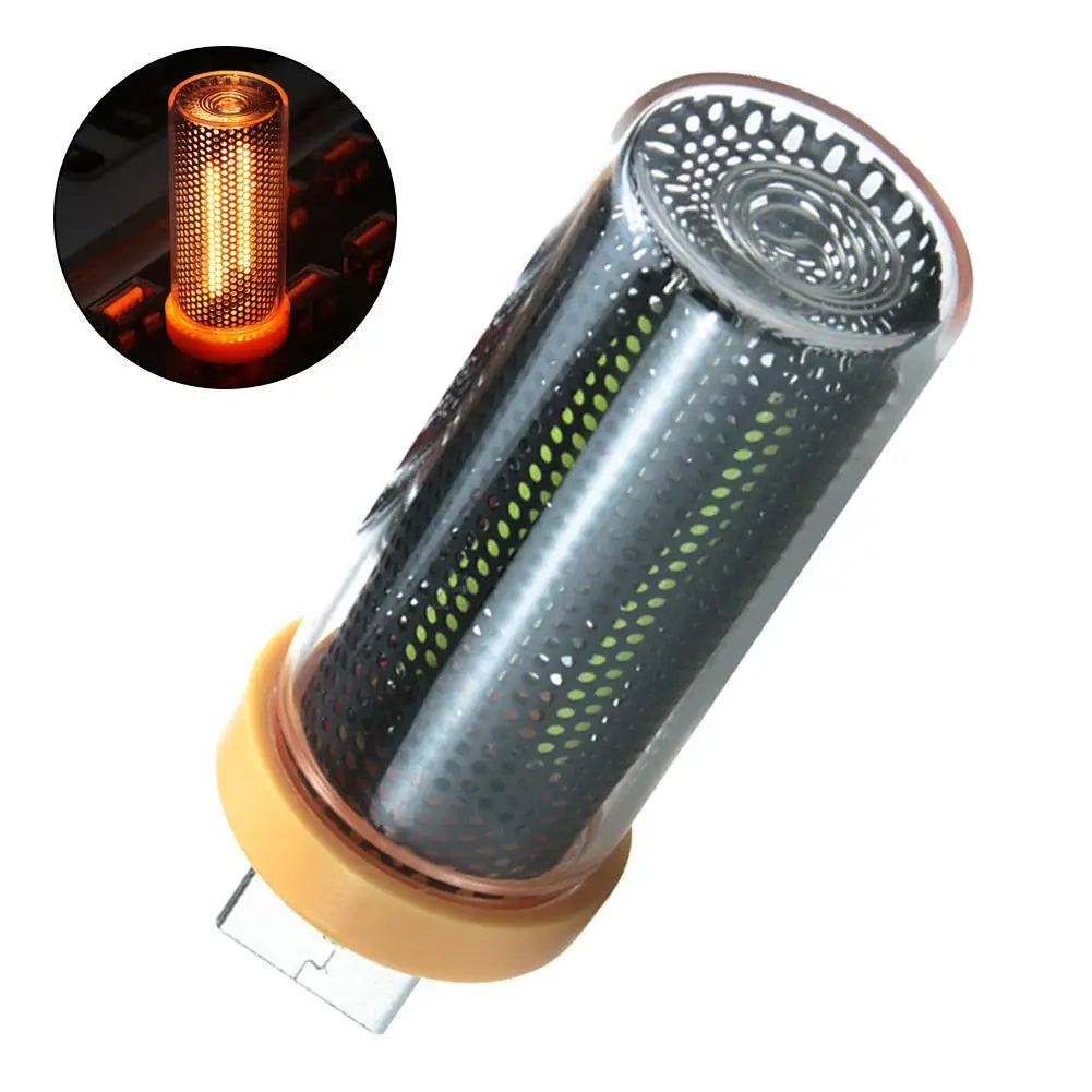 Retro USB LED Filament Night Light – Warm Flame Ambient Bulb