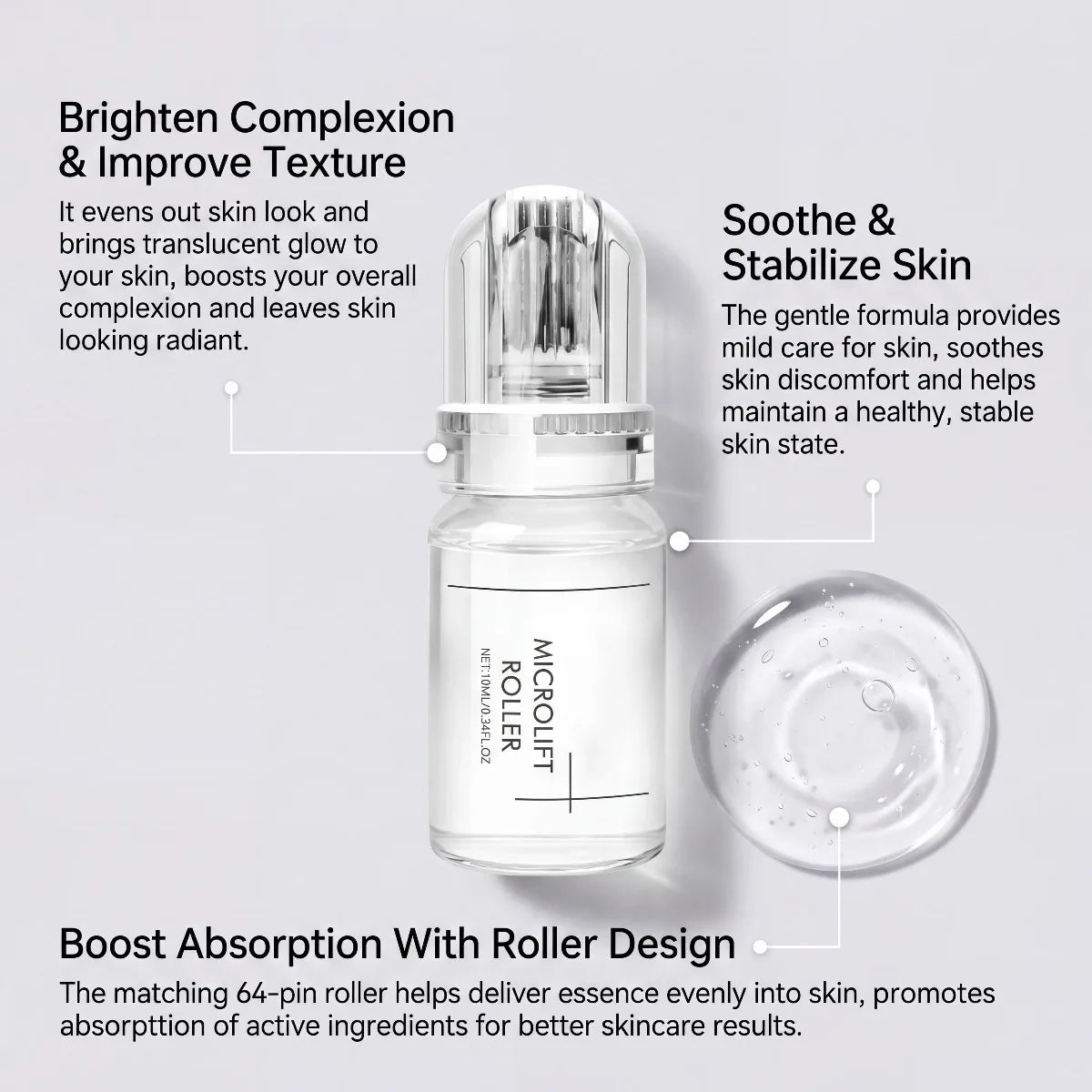 0.25MM Radiant Flawless Skin Micro Infusion Serum Kit Deeper Absorption Collagen Boost Brightening At Home Skincare Peaceful Pleasures Health and Wellness