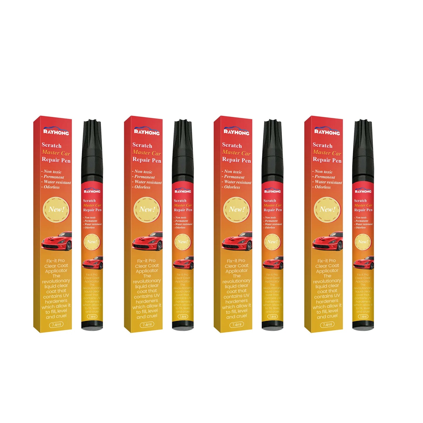 Car Scratch Repair Touch-Up Paint Pen – All Colors, Weatherproof