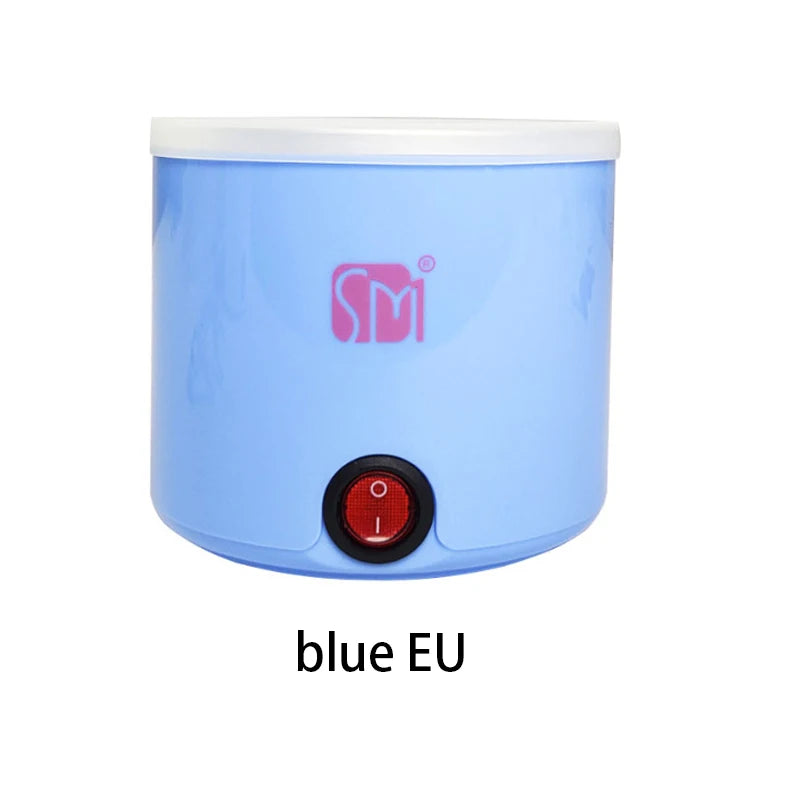 Mini Versatile Wax Melting Heater, Portable Small Wax Warmer Machine for Underarm Hair Removal Beauty Care Tool Peaceful Pleasures Health and Wellness 047-Blue-EU