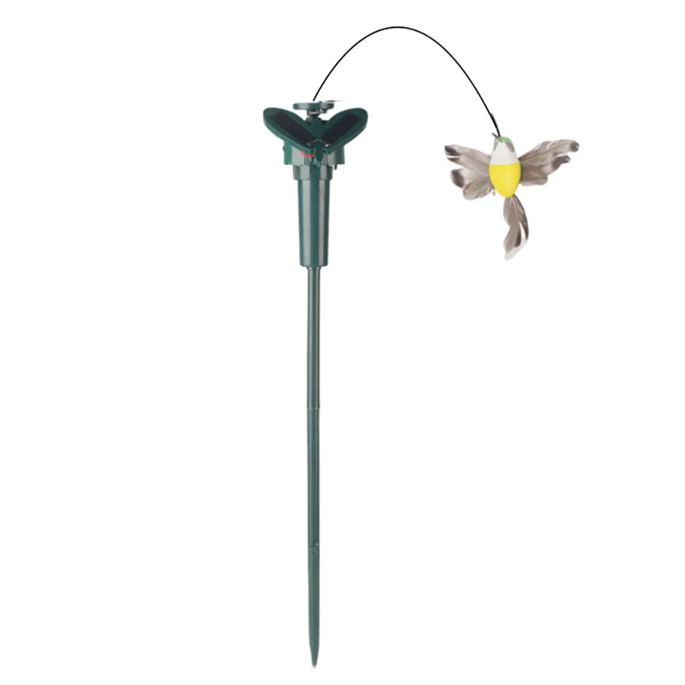 1-3Pcs Solar Powered Flying Wobble Fluttering Butterfly Ornament Cute Animal Solar Flying Butterfly Decor Yard Outdoor Decor Peaceful Pleasures Health and Wellness Bird