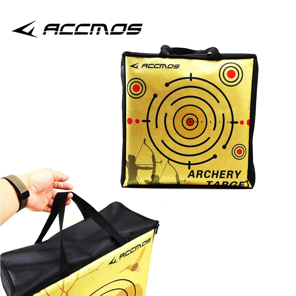 ACCMOS Archery Target Bag Double-sided Pattern Shooting Training
