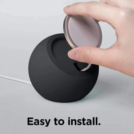 2026 Magnetic Wireless Charging Desk Ball Shape Silicone Holder Stand For Magsafe iPhone 15 14 13 12 Pro Charger Dock Station Peaceful Pleasures Health and Wellness