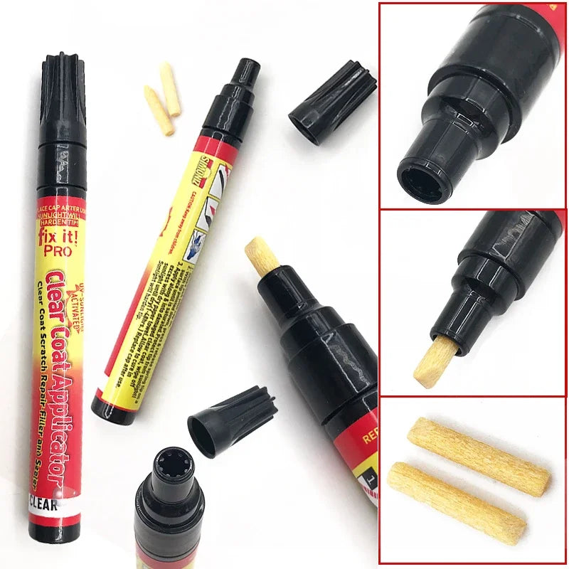 Car-styling Fix It Pro Clear Car Scratch Repair Remover Pen Clear Coat Applicator Auto Car Paint Pen Peaceful Pleasures Health and Wellness