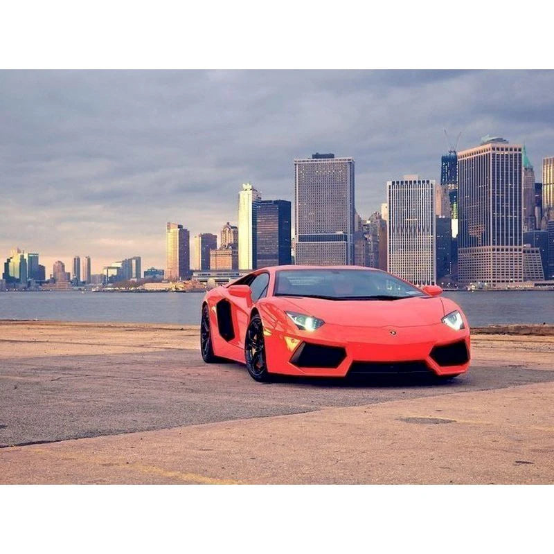 Modern Car Canvas Wall Art Poster | Bedroom & Living Room Decor