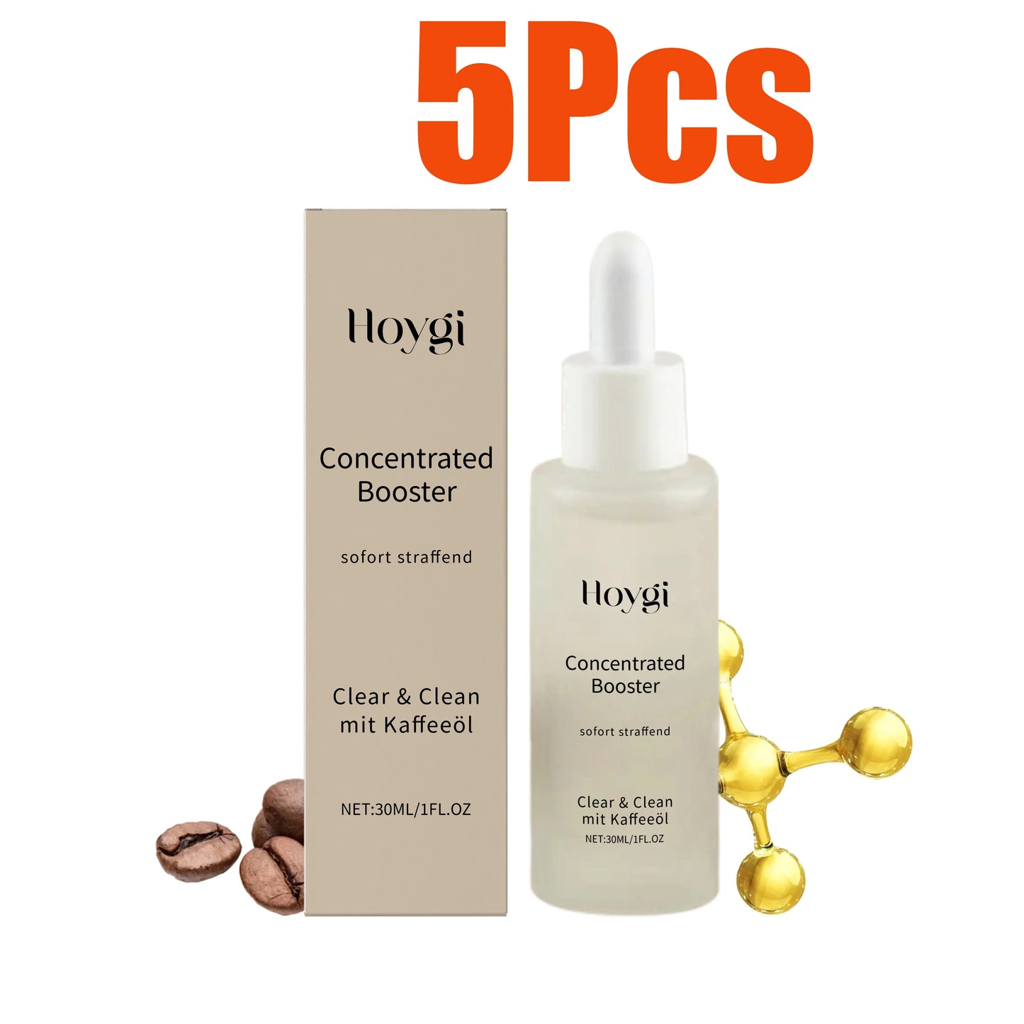 Brightening Hydrating Facial Serum with Coffee Seed Oil 30ml