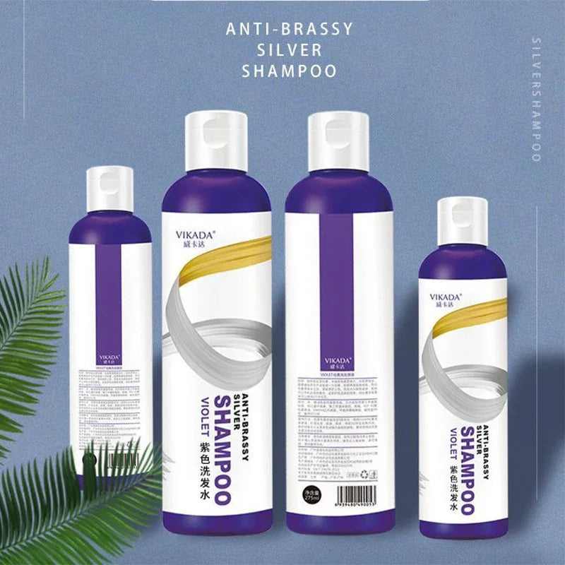 Purple Shampoo Washes Away Excess Yellow Hair Dye Naturally Protects Color Without Damaging Hair Strengthens Hair Repairs Hair Peaceful Pleasures Health and Wellness