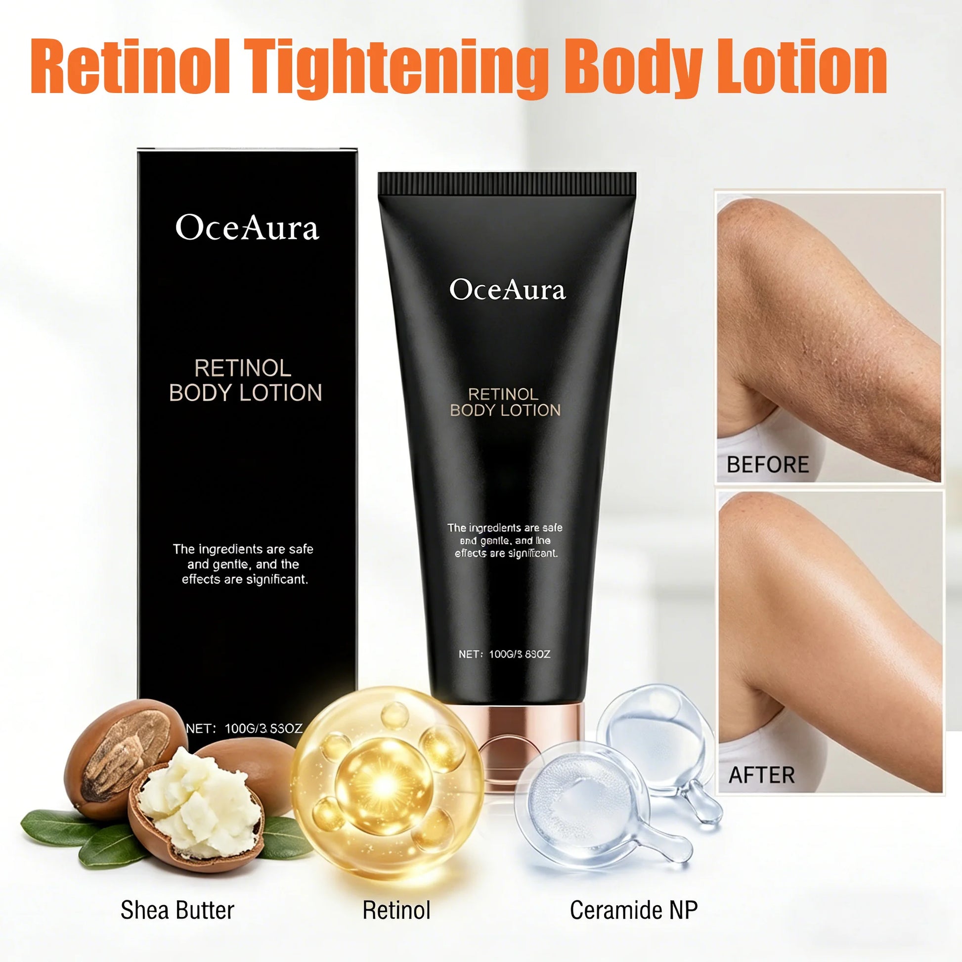 Retinol Body Lotion – Anti-Aging, Firming & Hydrating Cream Peaceful Pleasures Health and Wellness