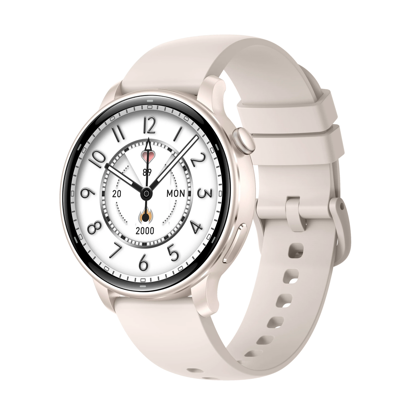 Yoateo Women's GPS Smart Watch AMOLED 3ATM BT Call Fitness