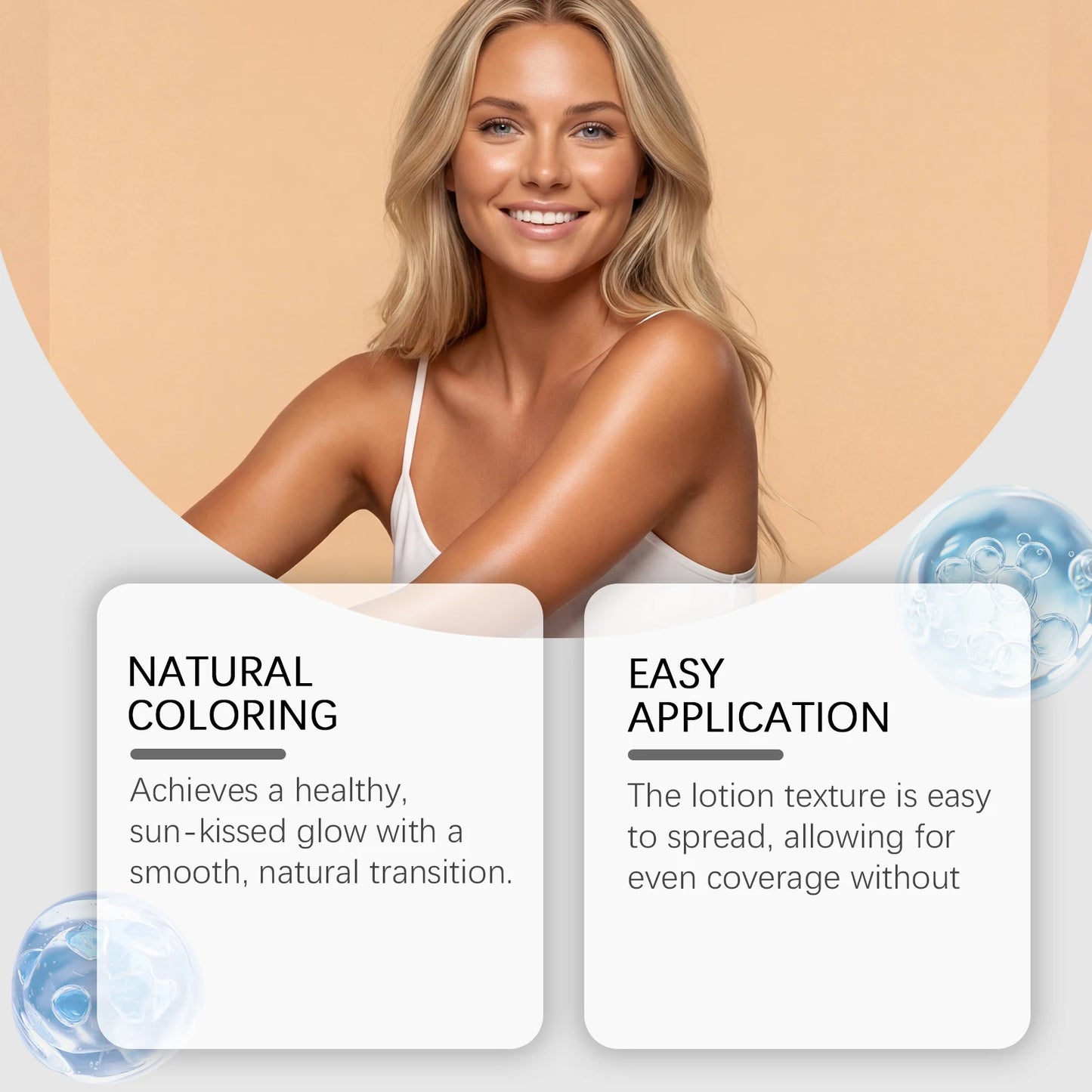 OceAura Self Tanning Spray – Sunless Tanner Face & Body