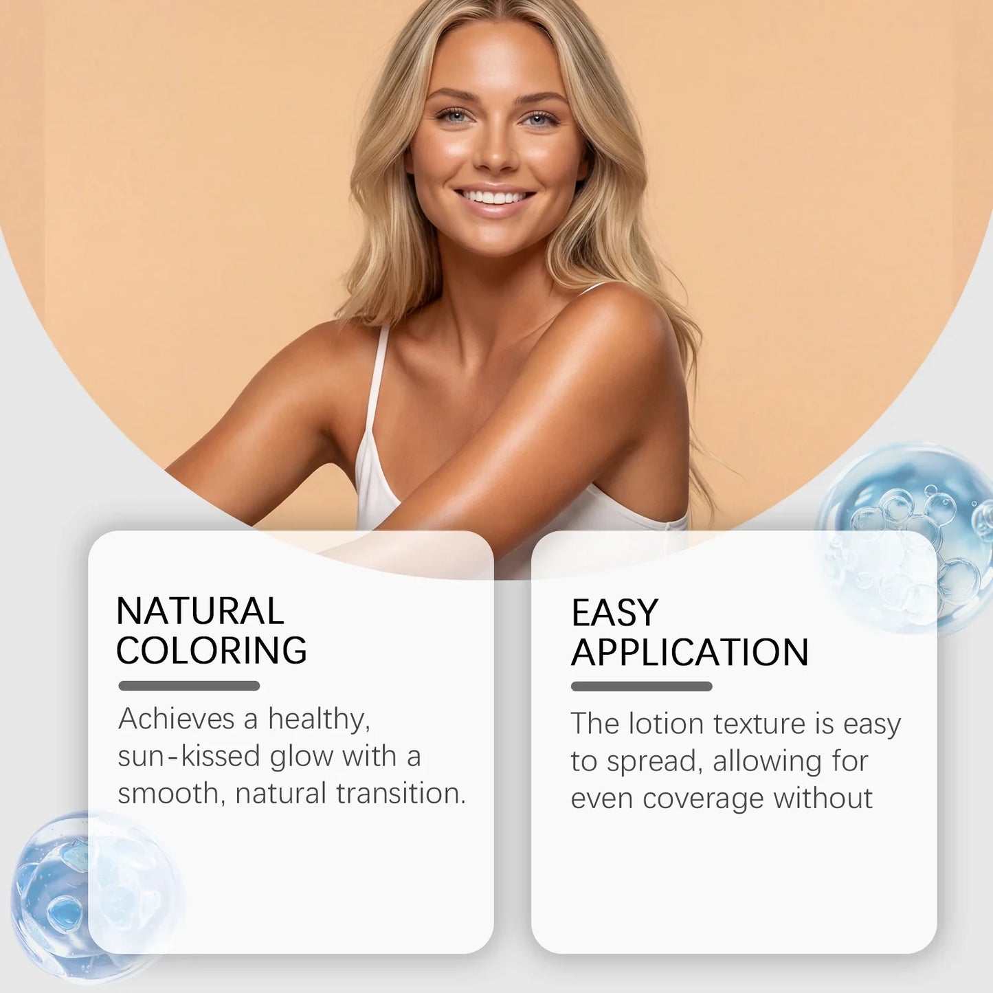 OceAura Self Tanning Spray – Sunless Tanner Face & Body 100ml