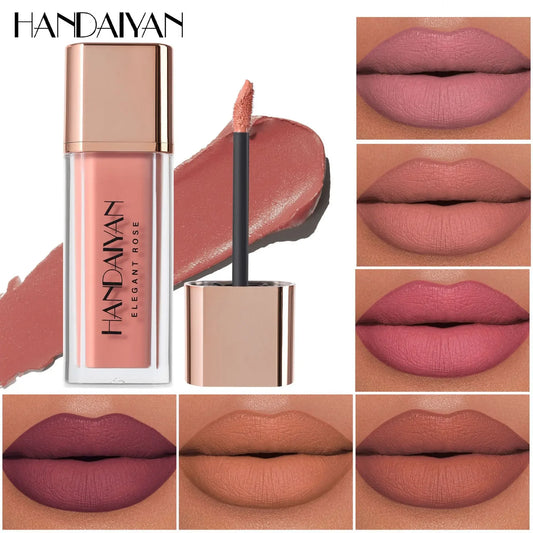 8-Color Matte Liquid Lipstick – Waterproof Long-Lasting Lip Tint Matte Liquid Lipstick Peaceful Pleasures Health and Wellness