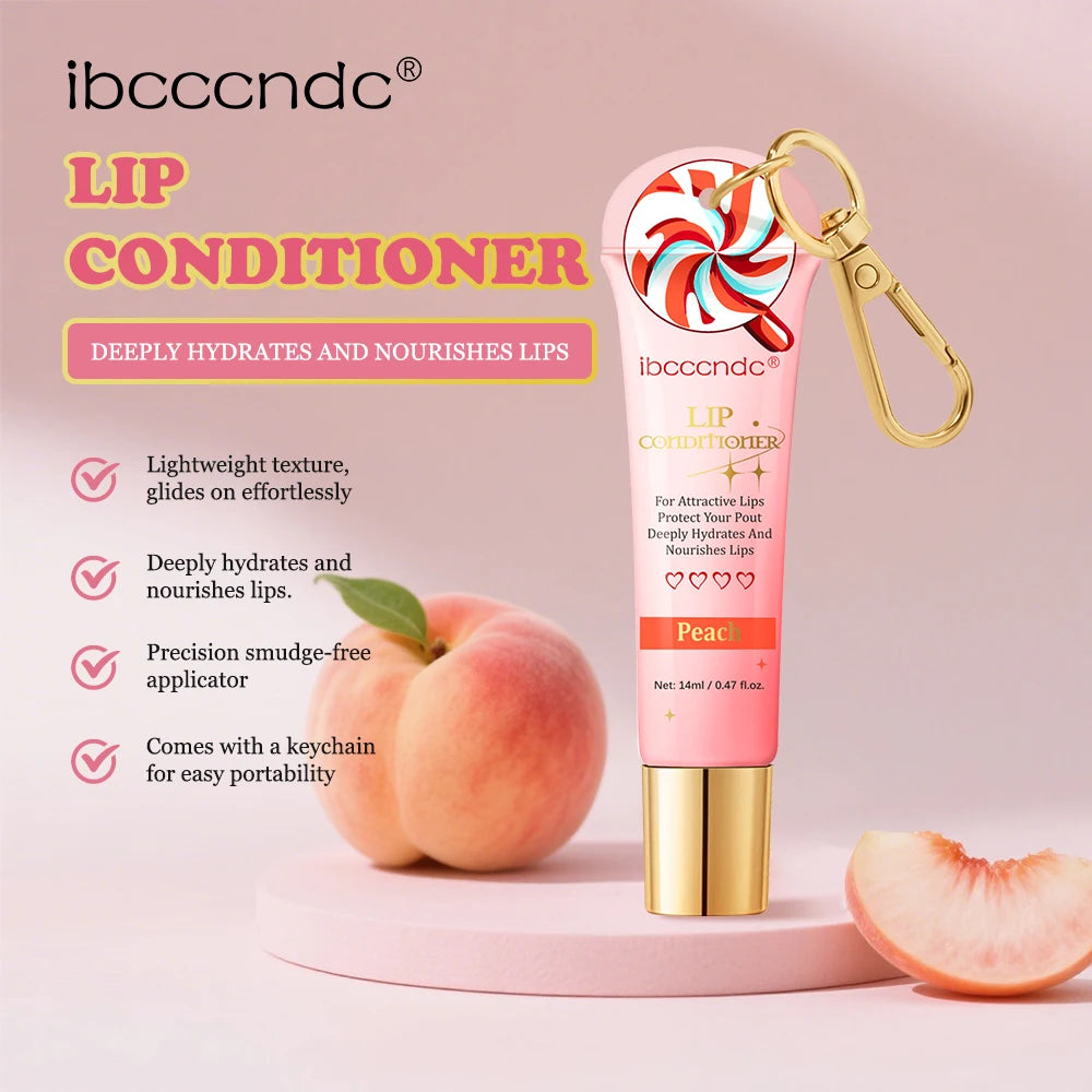 Lip Oil Lipstick Set Lightweight Peach Flavor Lipgloss Lip Deeply Moisturizing Long Lasting Hydration Lip Makeup Cosmetics Peaceful Pleasures Health and Wellness