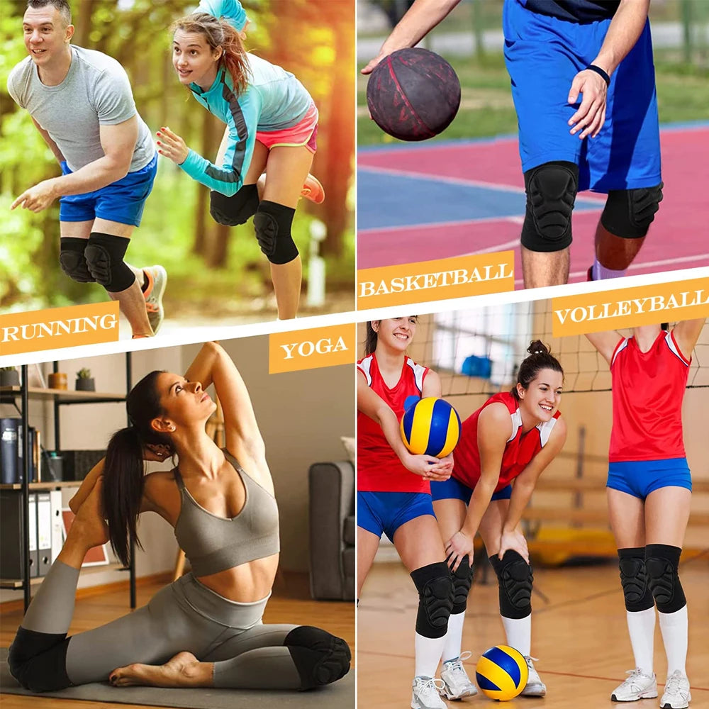 WEFITON Knee & Elbow Pads – EVA Foam Anti-Slip Sports & Work Knee & Elbow Pads Peaceful Pleasures Health and Wellness