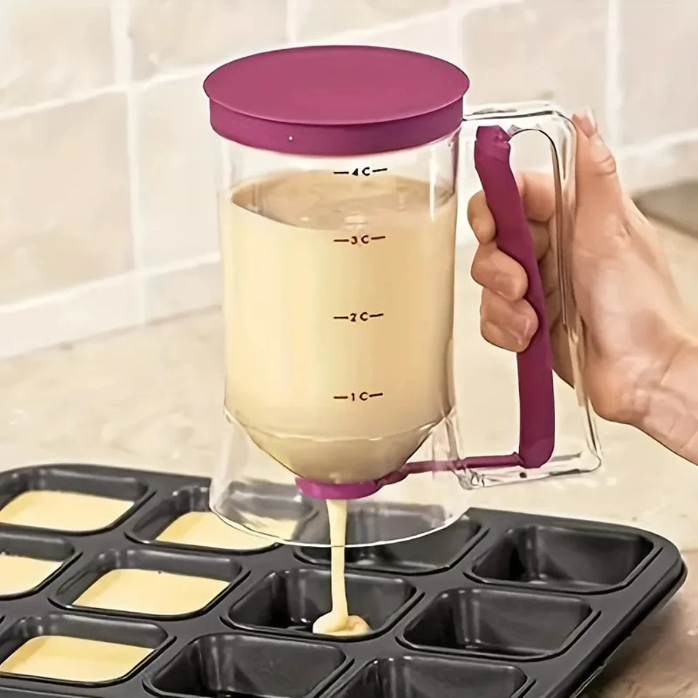 900ml Batter Dispenser – Pancakes, Cupcakes & Waffles