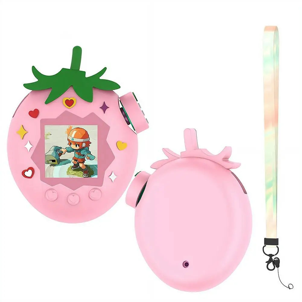 Silicone Protective Case for Tamagotchi Paradise with Lanyard Peaceful Pleasures Health and Wellness