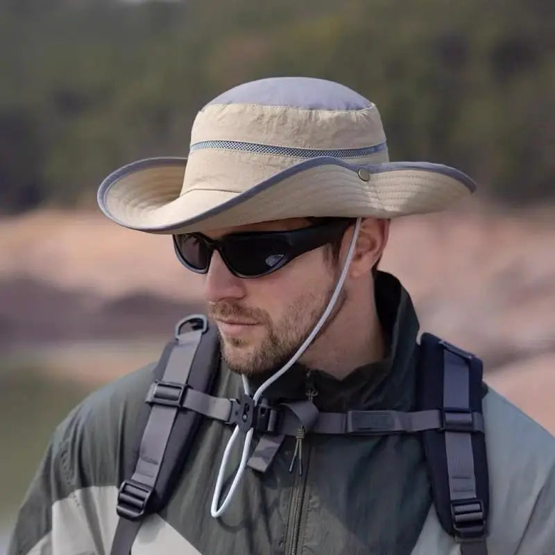 Waterproof Fisherman Hat – Sun Protection Outdoor Hiking Cap