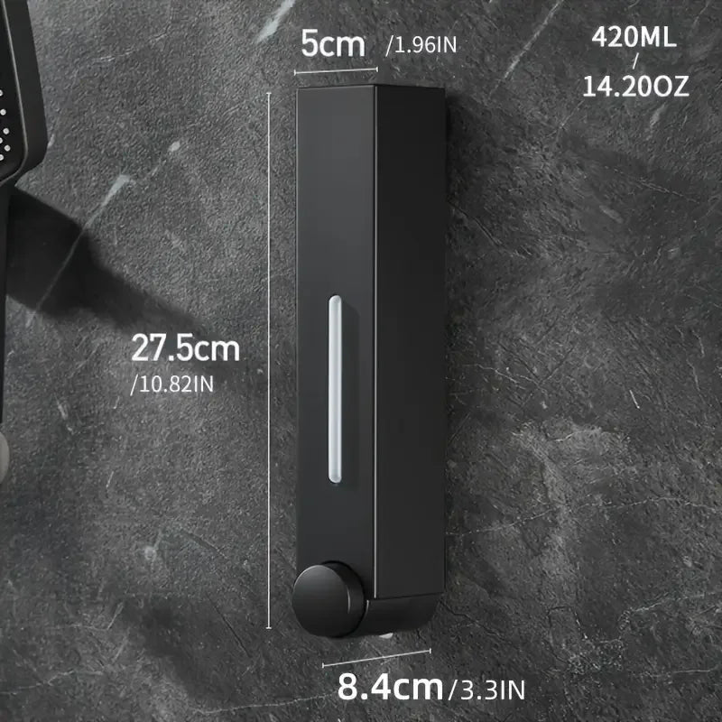 Wall-Mounted Soap Dispenser 17.65oz – Shampoo & Shower Gel