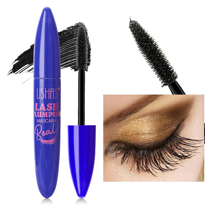 USHAS 4D Waterproof Fiber Mascara – Lengthening & Long Lasting