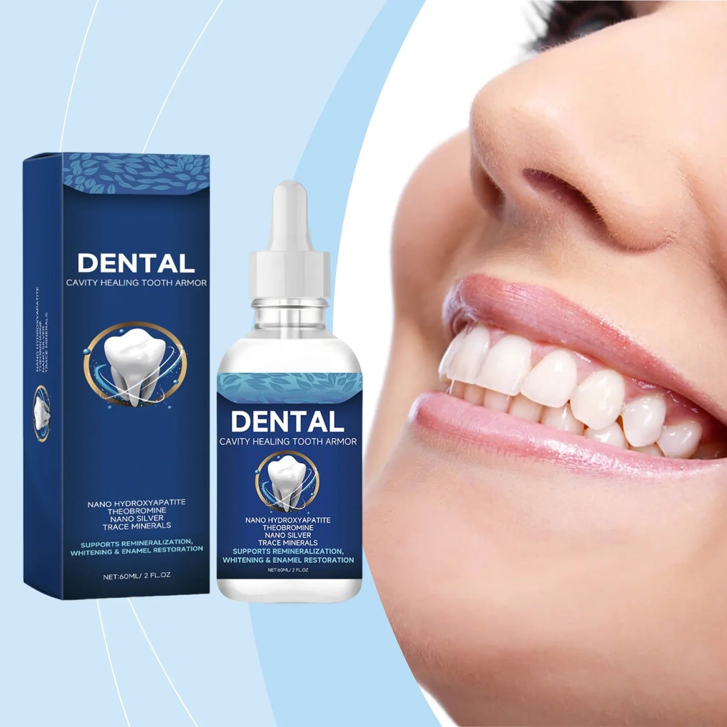 Tooth Whitening Serum – Gum Care & Enamel Repair Oral Hygiene