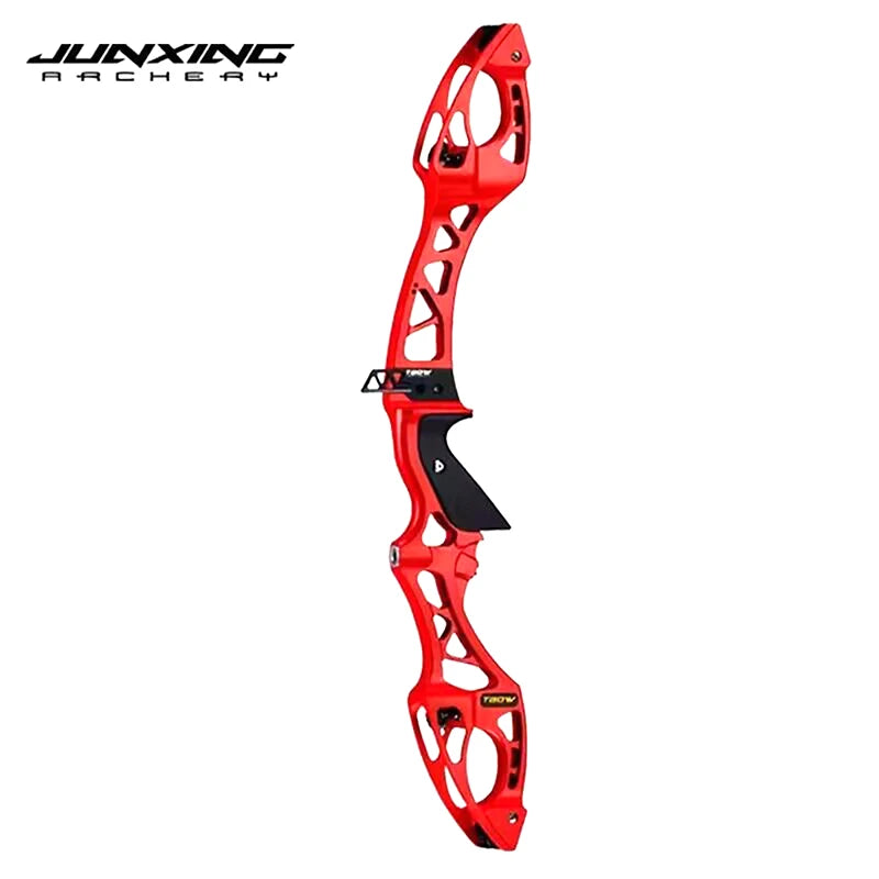 JUNXING H8 25-Inch Recurve Bow Right Hand Aluminum Riser F-interface