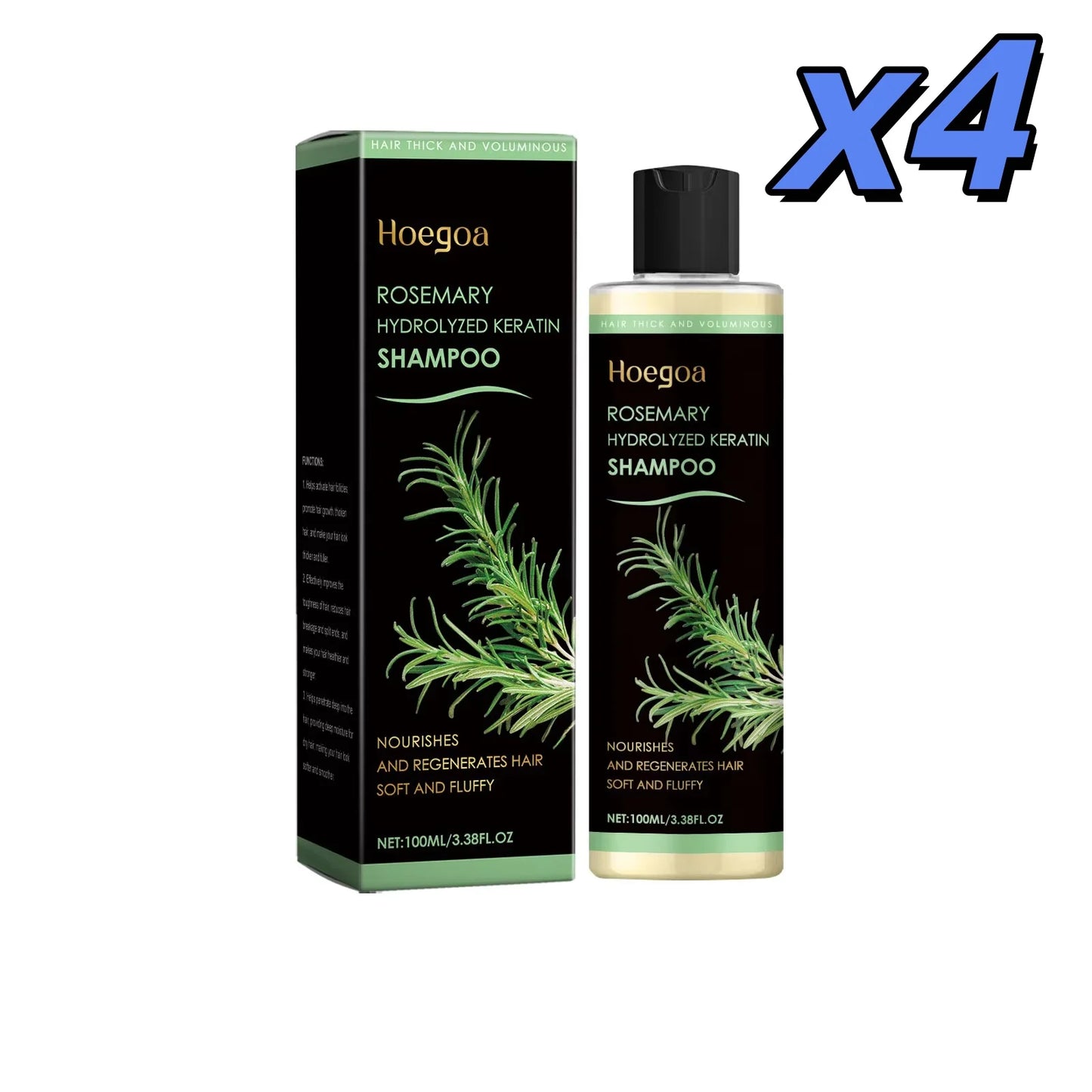 HOEGOA Rosemary Hair Growth Anti-Dandruff Shampoo 100ml