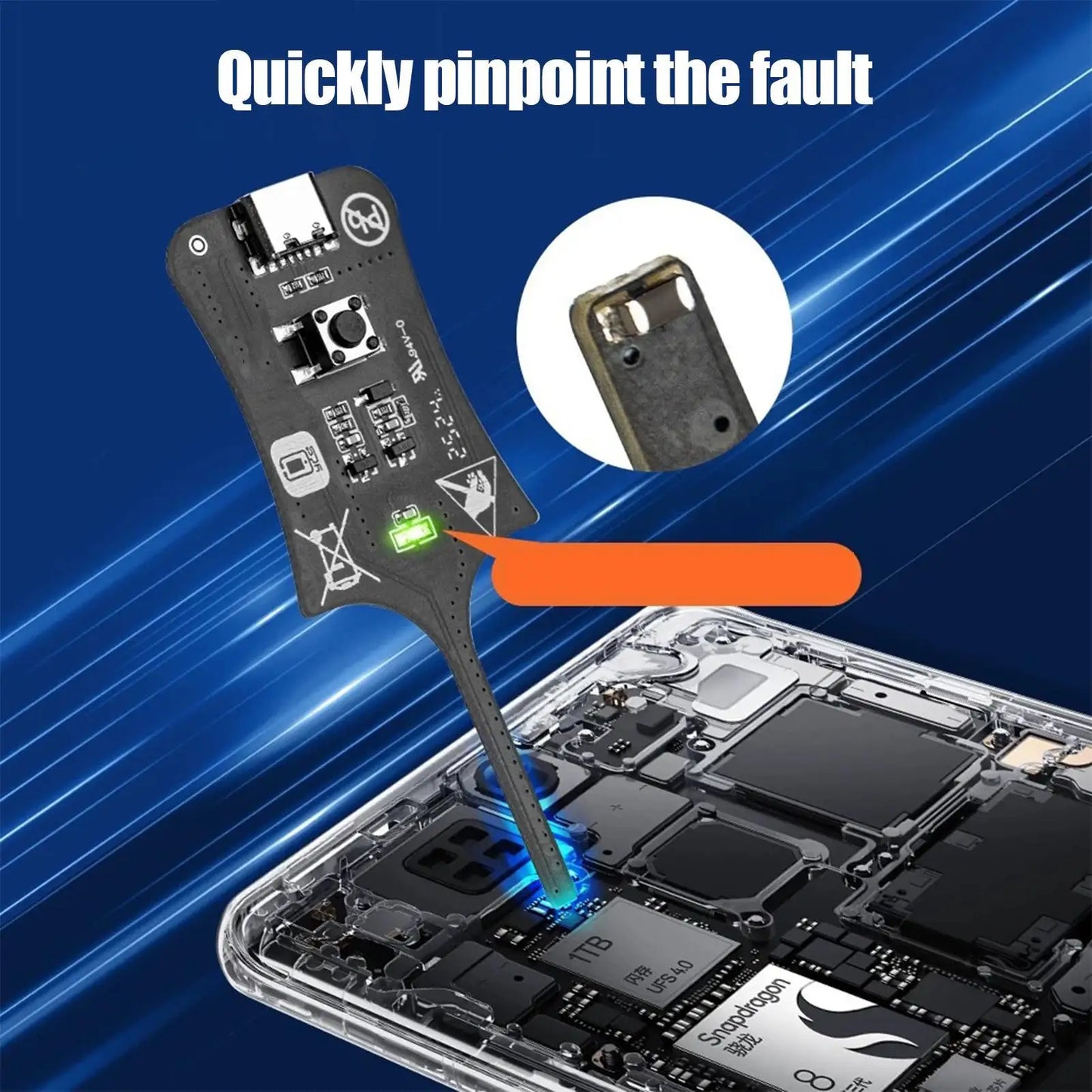 High Precision Inductance Tester – Motherboard Coil Fault Detector