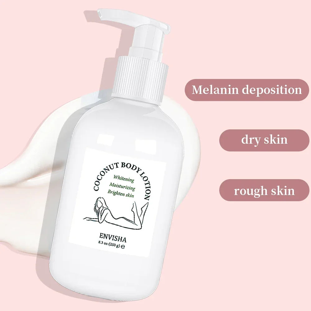 Coconut Oil Body & Face Lotion – Collagen, Retinol & Shea Butter Peaceful Pleasures Health and Wellness