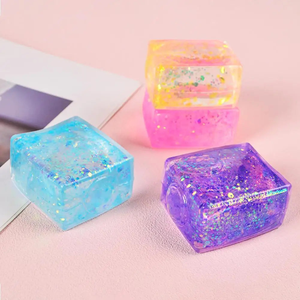 Glitter Squishy Squeeze Toy | Slow Rebound Sensory Fidget