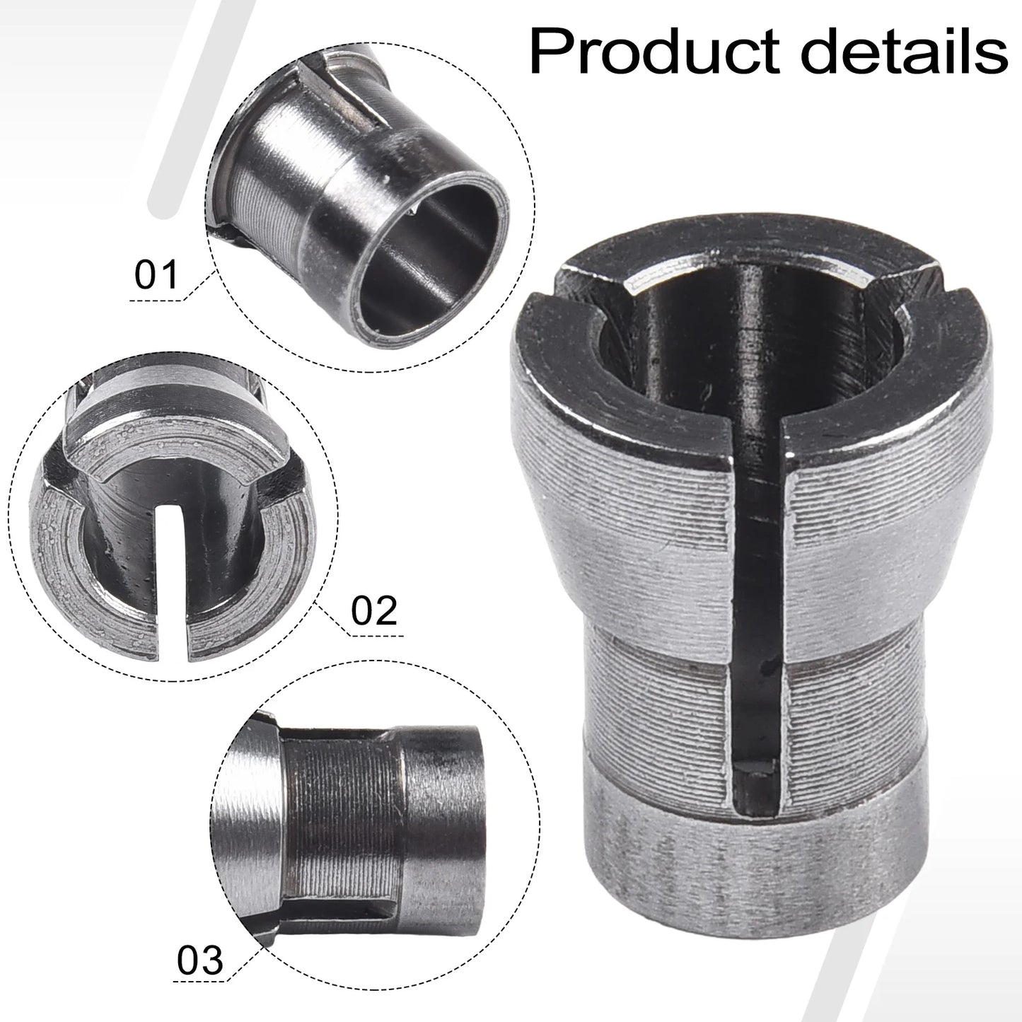 X16 Collet Chuck Adapter Engraving Trimming Machine Router Carpentry