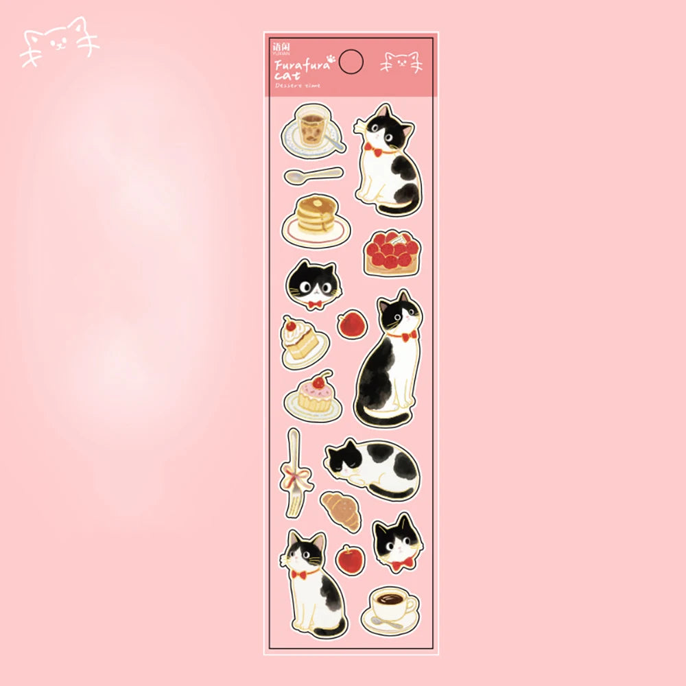 Cute Cat Pattern Handmade Account Photo Frame DIY Decoration Collage