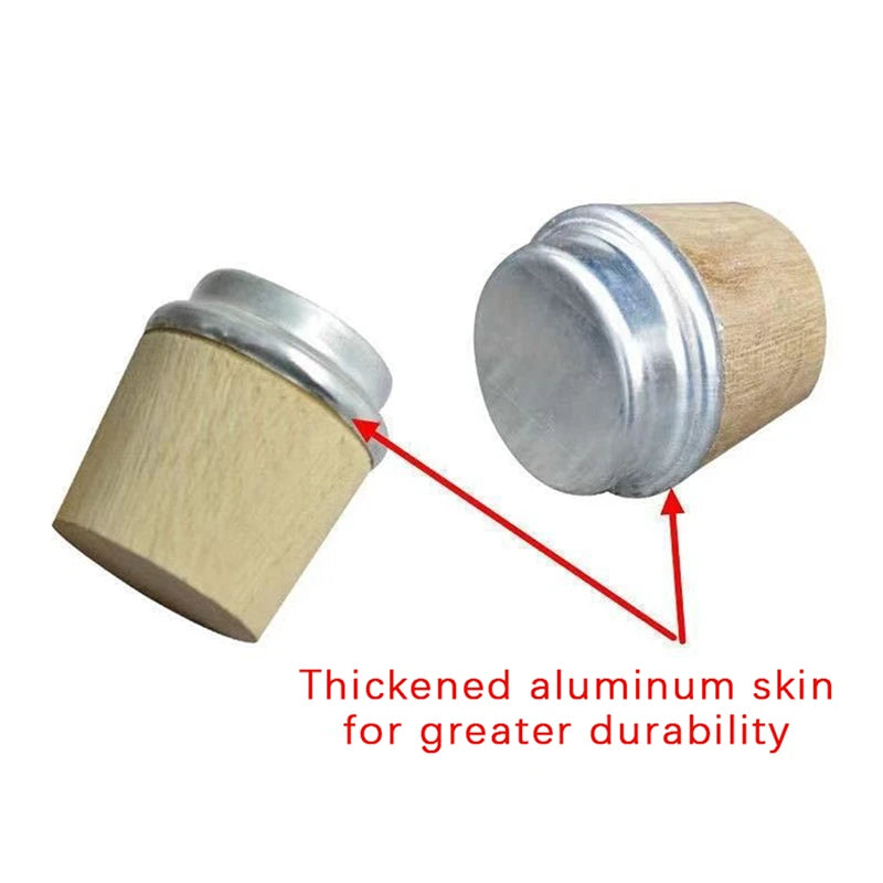2-Pack Wood Cork Stopper Plugs for Thermos & Vacuum Flask