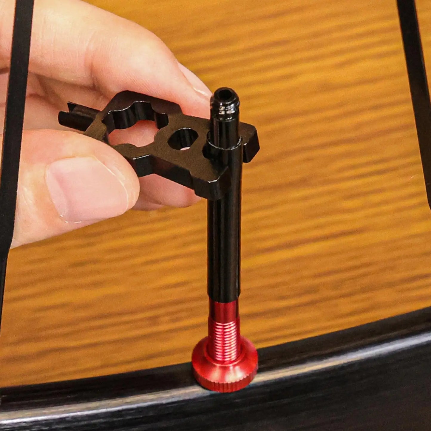 Aluminum Bike Valve Core Removal Tool – Portable Cyclist Kit