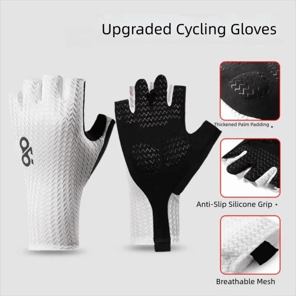 Summer Breathable Cycling Gloves – Anti-Slip Half Finger