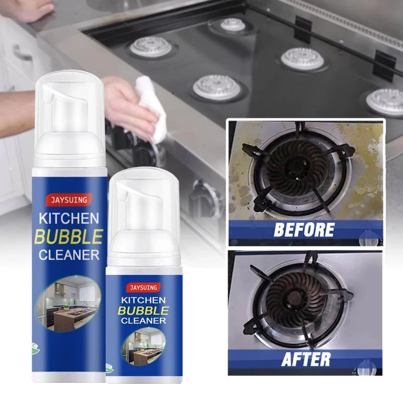 30ml/100ml Kitchen Cleaning Foam Multi-Purpose Kitchen Appliance Cleaner Rust Remover Stove Range Hood Heavy Oil Stain Cleaner Peaceful Pleasures Health and Wellness