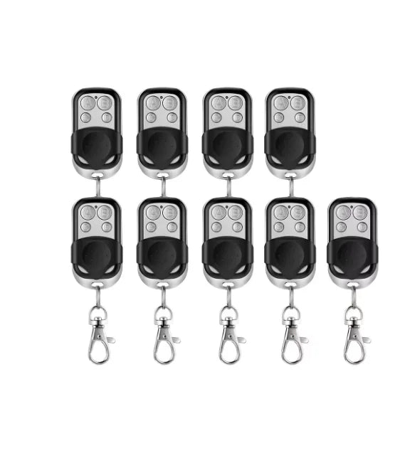 433MHz 4-Button Wireless Copy Remote for Garage & Gate Doors