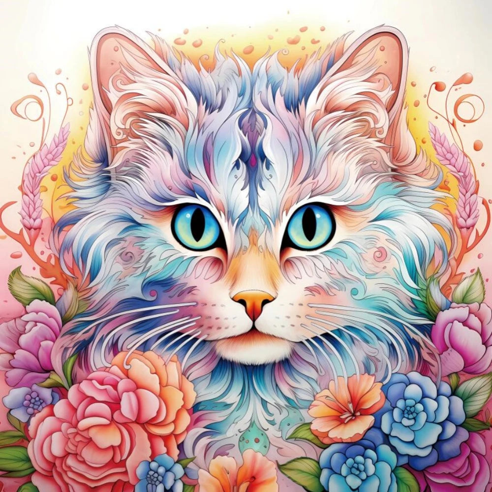 Single 22-Page Art Coloring Book Adults Kids Birthday Party Idea